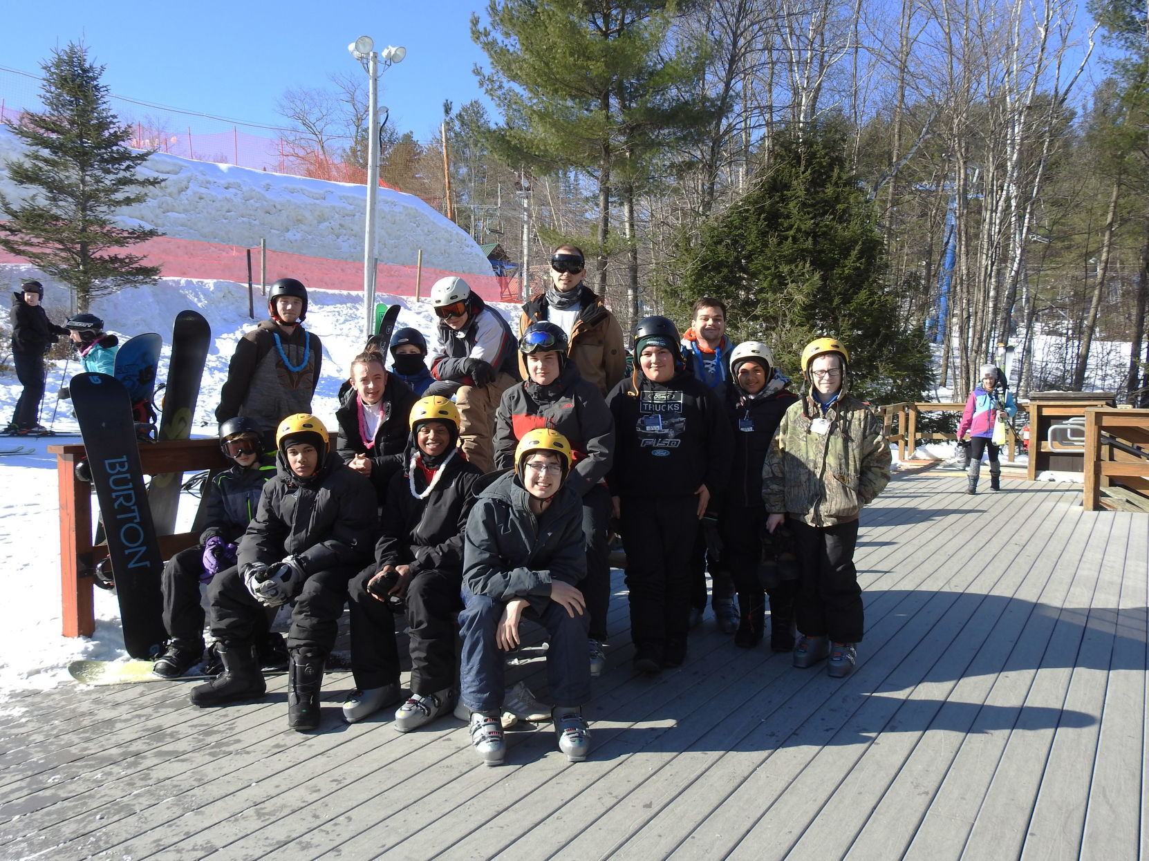 Mayhew group hits the slopes
